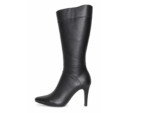 BOTA NEGRA CON TACON DELGADO